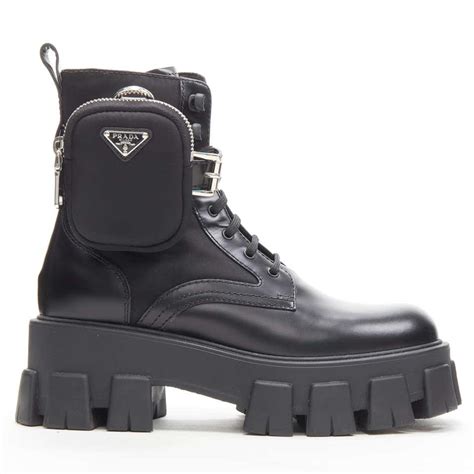 prada monolith damen|prada monolith boots sale.